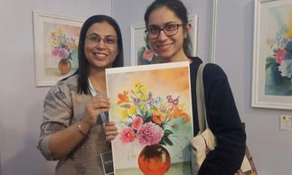 Dilnawaz Tarapore, mazdaart, mazda art, mazdaart.com, watercolors in india, artists from hyderabad