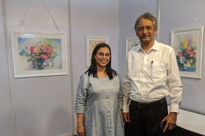 Dilnawaz Tarapore Artist Vilas kulkarni - Famous Water Colourist from India, mazdaart, mazda art