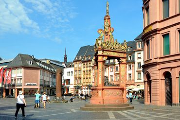 Der Marktbrunnen, Mainz