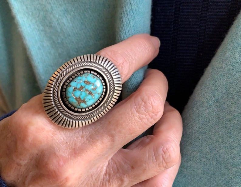 Native American Artist  Modern Contemporary Ring