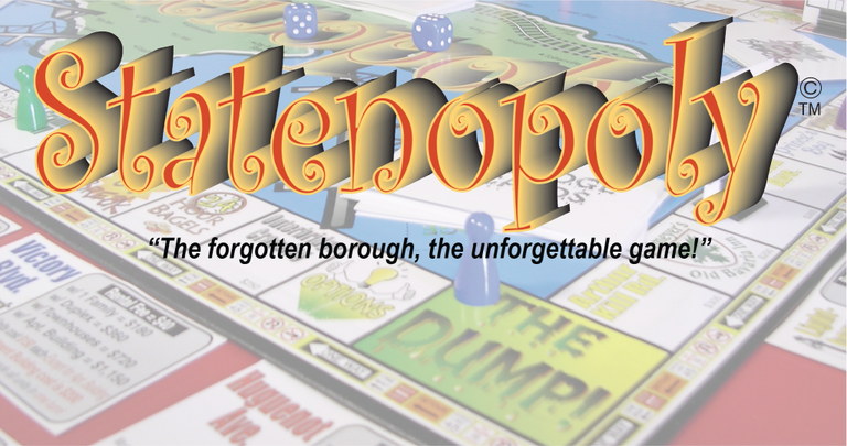 Statenopoly Board Game - The Forgotten Borough, The Unforgettable Game!