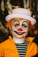 clown
red skelton
makeup