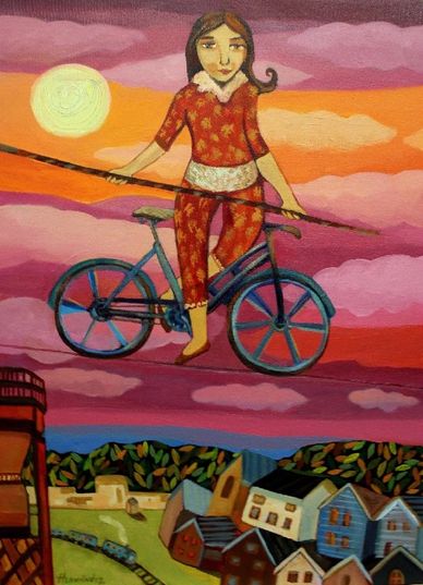 acrylic on canvas, 2013
24 x 16 in
Commissioned by Susan Foster