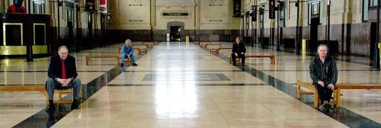 Riverrock, practicing social distancing, before it was a thing, Photo by Michael D. Rutherford