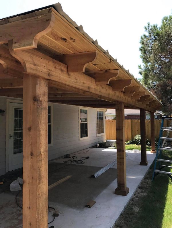 Cedar Patio Cover
