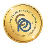 a gold seal with the words the board of certified on it