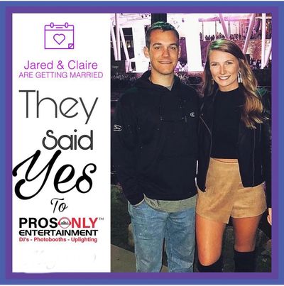 The Bride and Groom said yes to ProsOnly Entertainment