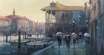 吳思賢 水彩 WU SIH SHIAN WATERCOLOE