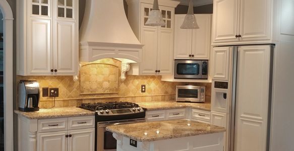 JD Designs Fine Woodworks Custom Cabinetry French Country Kitchen Cabinets