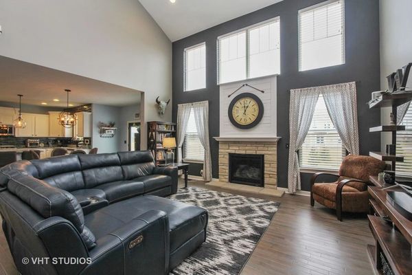 Great Room in listing in Village of Lakewood, IL.