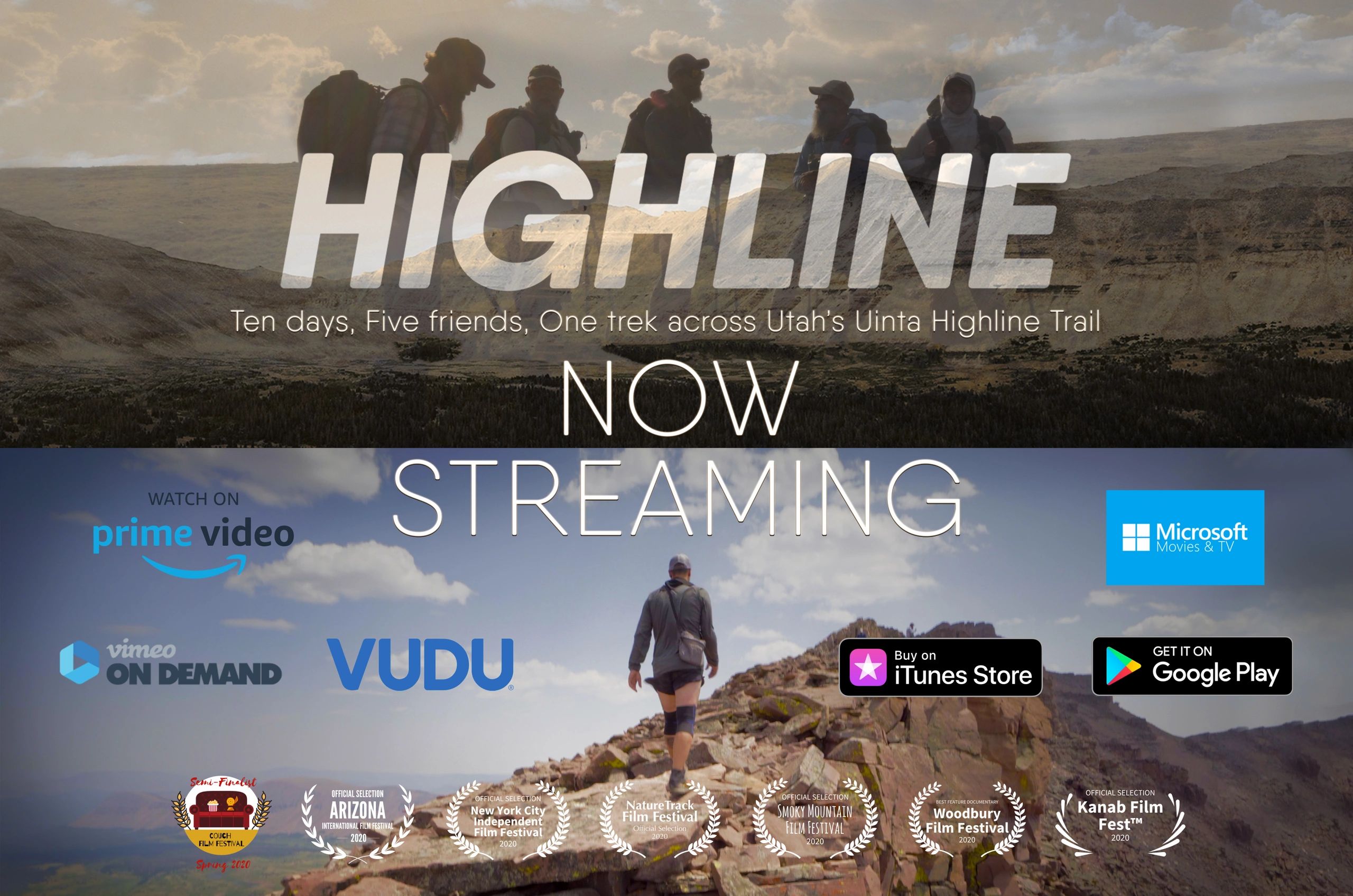HIGHLINE
10 days, 5 friends, 1 trek across Utah's Uinta Highline Trail