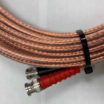 Coax cable with BNC connectors