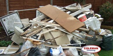 Builders clearance service in Lincoln Lincolnshire. Coleman Cleaning of Lincoln.