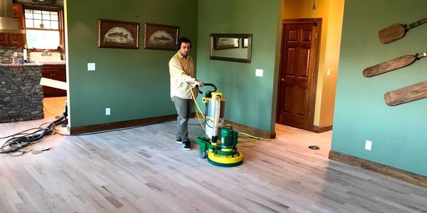 Dustless sanding for every hardwood floor refinishing job by America's Finest Flooring