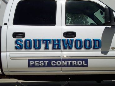Pest Control Truck Lettering