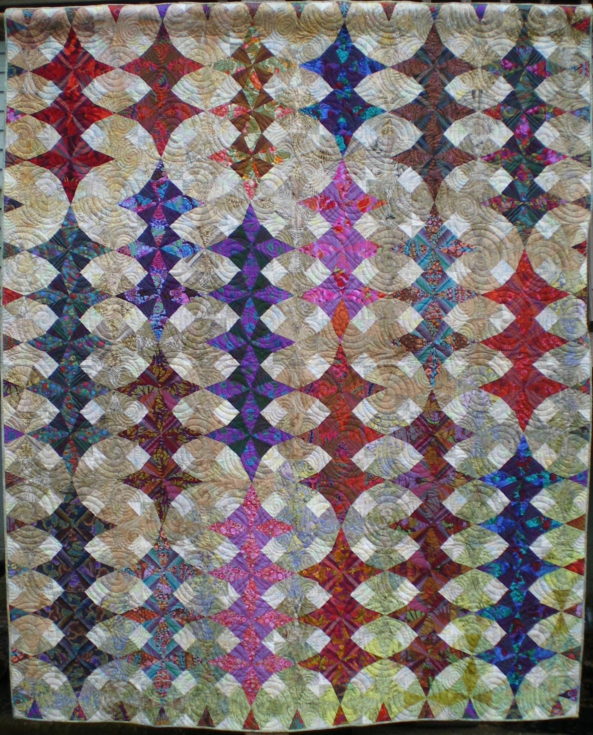 Anastasia-A hard copy pieced pattern by Quilt Designs by Candace