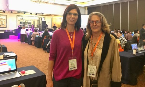 Patricia Cano y Angela Palacio