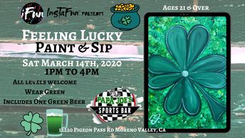 green beer paint art st patricks day art riverside fun things to do local events