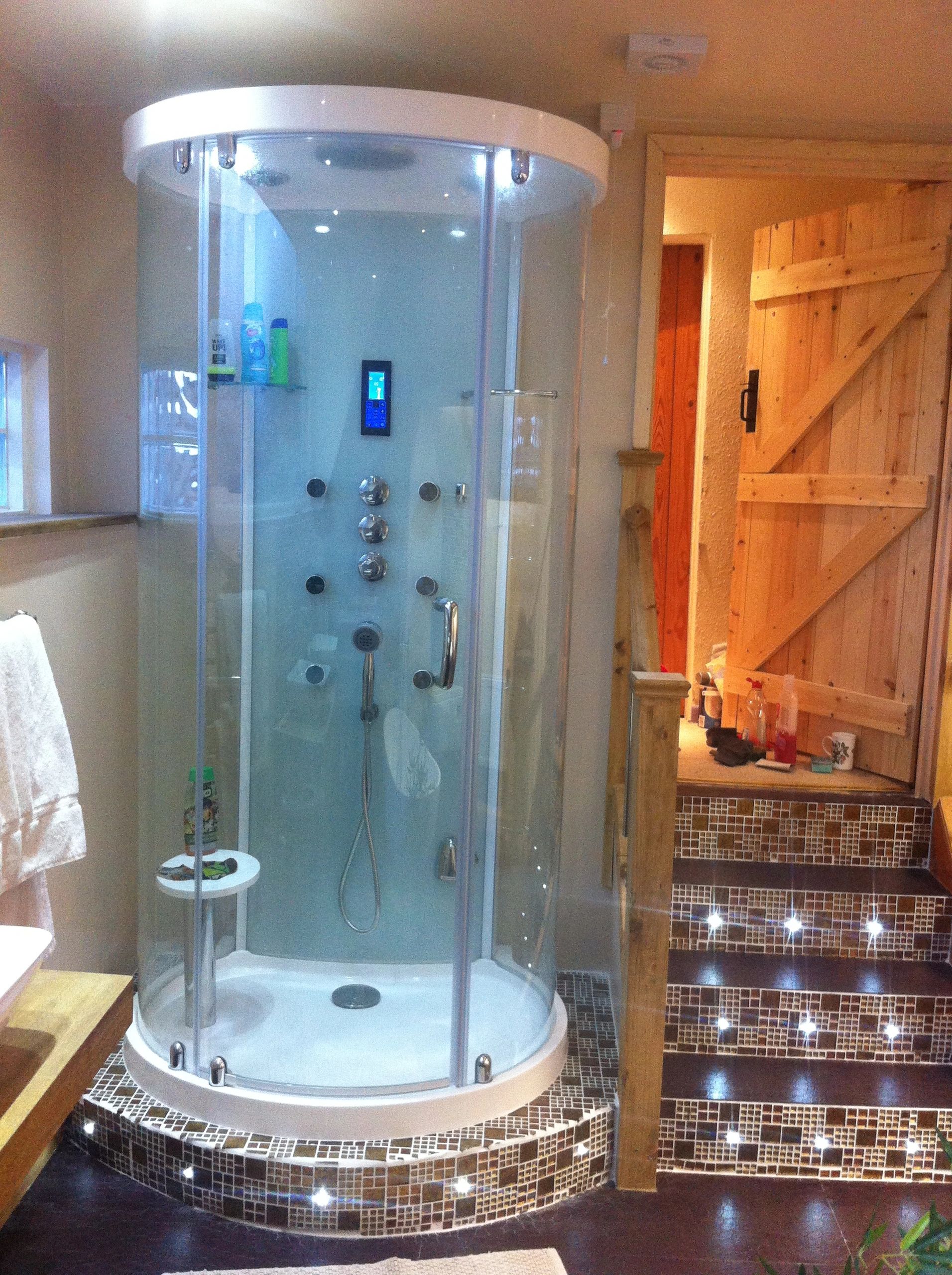 Digital steam shower