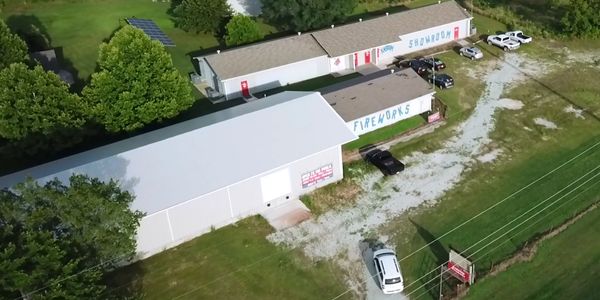 KaBoom fireworks warehouse and showroom, Maud, Oklahoma 74854
