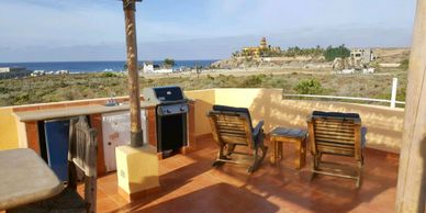 rooftop view, cerritos beach