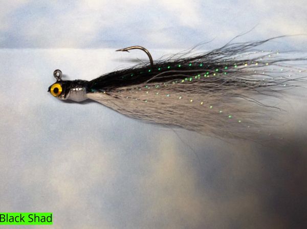 Float Fly Jig Black Shad