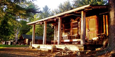 Maine lodge and cabins
