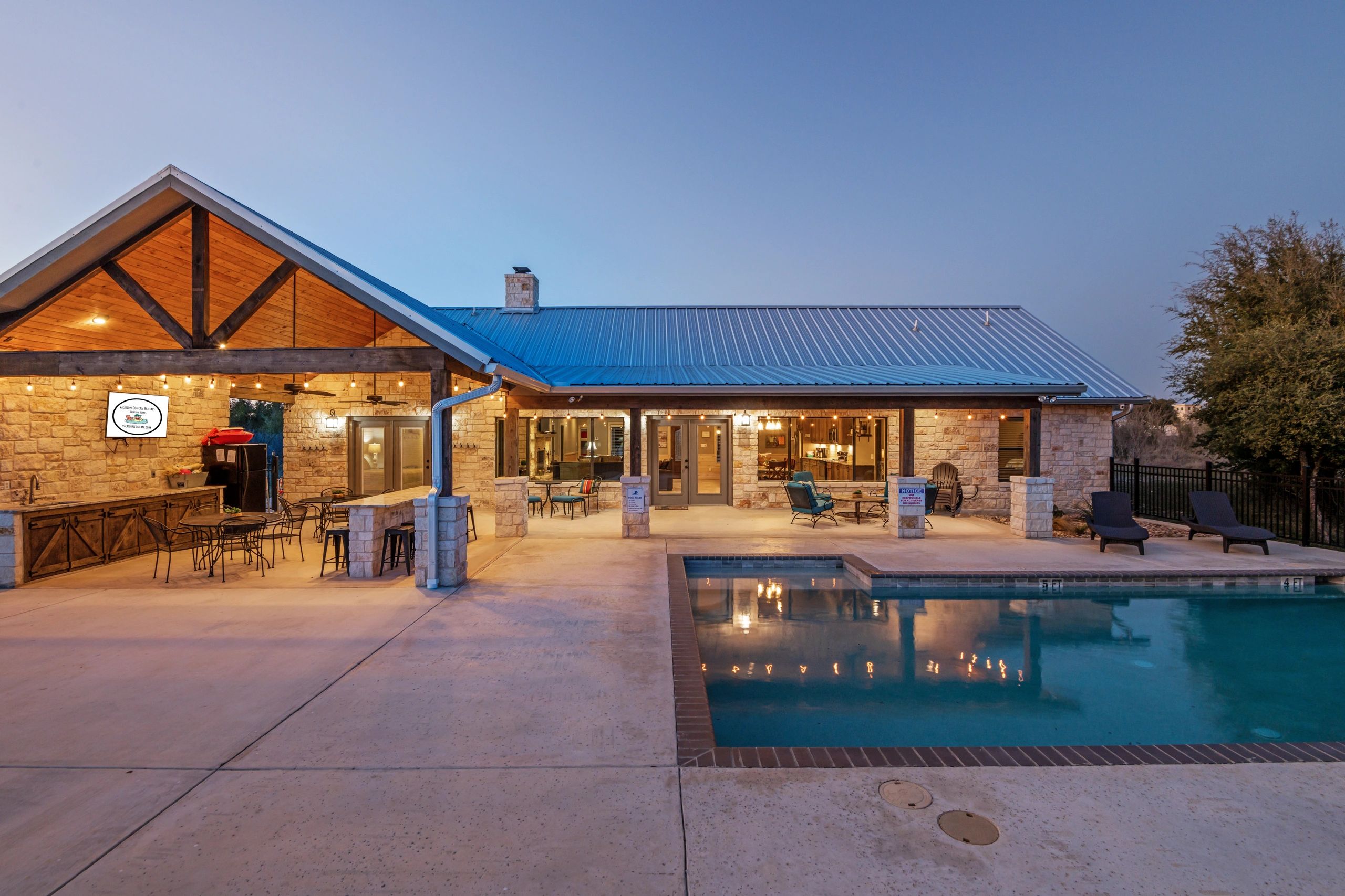 Chula Vista porch and pool!
