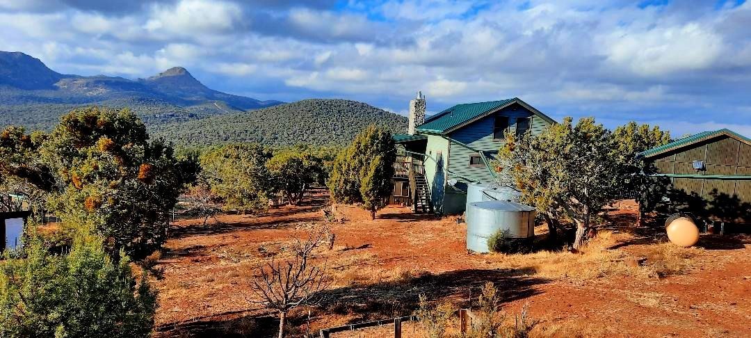 Off grid cabin and acreage in Northern Arizona.