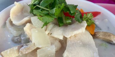 Coconut Chicken - Tom Kha Gai - Suzy Thai Food Truck TO GO