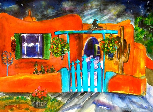 Raven Gate in Santa Fe
Limited Edition Fine Art Print
Available at Detours La Fonda Hotel
Original i