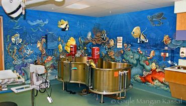 Pediatric Burn Trauma Procedure room Children's National Hospital Washington DC