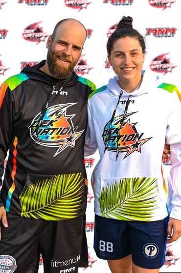 Tournoi de dek hockey organisé par Dek Nation sublimation