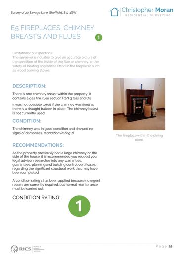 Level 2 Survey, Level 3 Survey, Building Survey, Sheffield, Homebuyers Survey, Dronfield independent