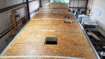 New Decking Installed On Customers RV Camper