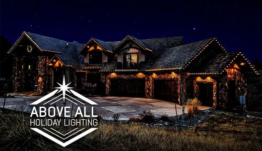 Christmas Lights in Colorado on Luxury Colorado Real Estate 3035788177 Above All Holiday Lighting