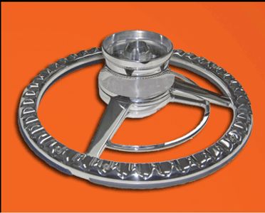 Steering Wheels, Billet Finger Grips, Back of a Steering Wheel, How Steering Wheels are Made, USA