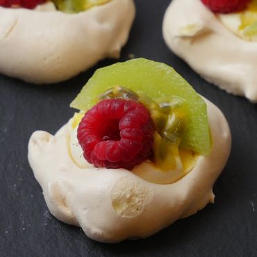 Mini Pavlova party afternoon tea Canape style