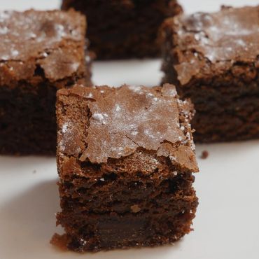 Chocolate Brownie for Afternoon Tea Canape style