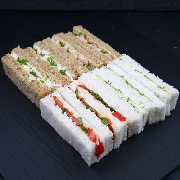 3 Finger Sandwiches  for Afternoon Tea