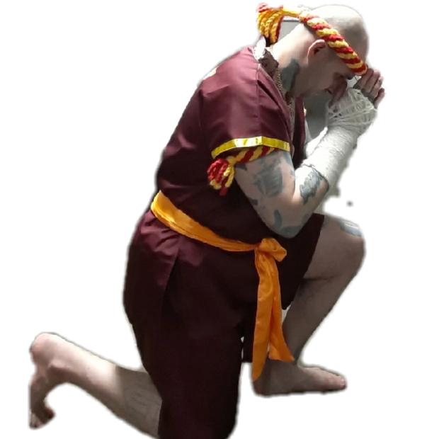 KRU NICK SENA MUAY THAI BORAN WAI KRU TEACHER RESPECT ไหว้ครู มวยไทยโบราณ