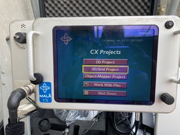 concrete scanning GPR core drill saw cut locate rebar post tension cables conduit Charlotte NC SC