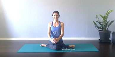 Cow Face Pose, Gomukhasana