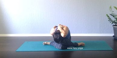 Cow Face Pose, Gomukhasana