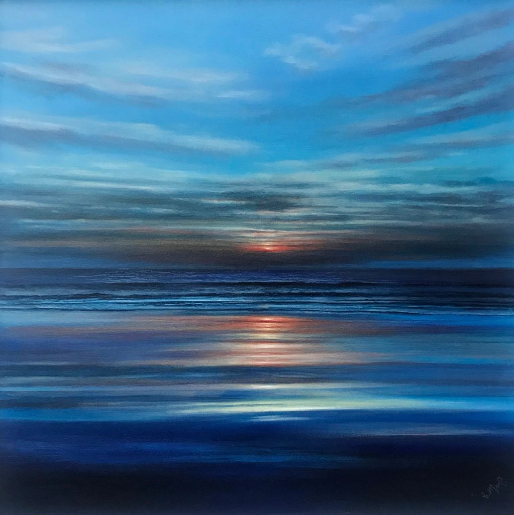 "Tranquil Sunrise, West Sands" 
Acrylic on Canvas 
80cm x 80cm
SOLD