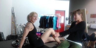 Cupping increases blood flow to a tight muscle, or releases a tense muscle by loosing the pressure t