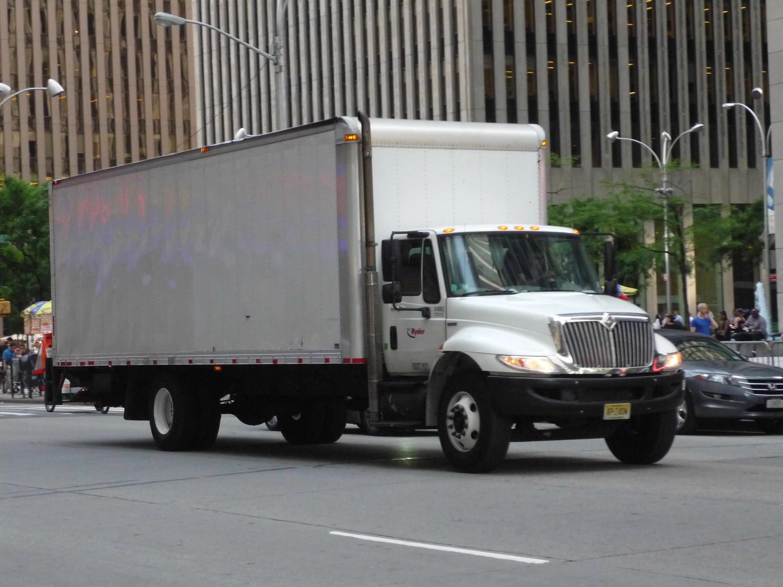 commercial moving truck