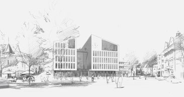 Skizzenhafte Darstellung, Skizzenhaft Wettbewerb, Skizzenhaft Architektur, Skizzenhafter Entwurf