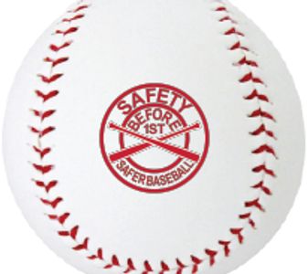 Safer Baseball Safety Target Symbol Stamped Baseball