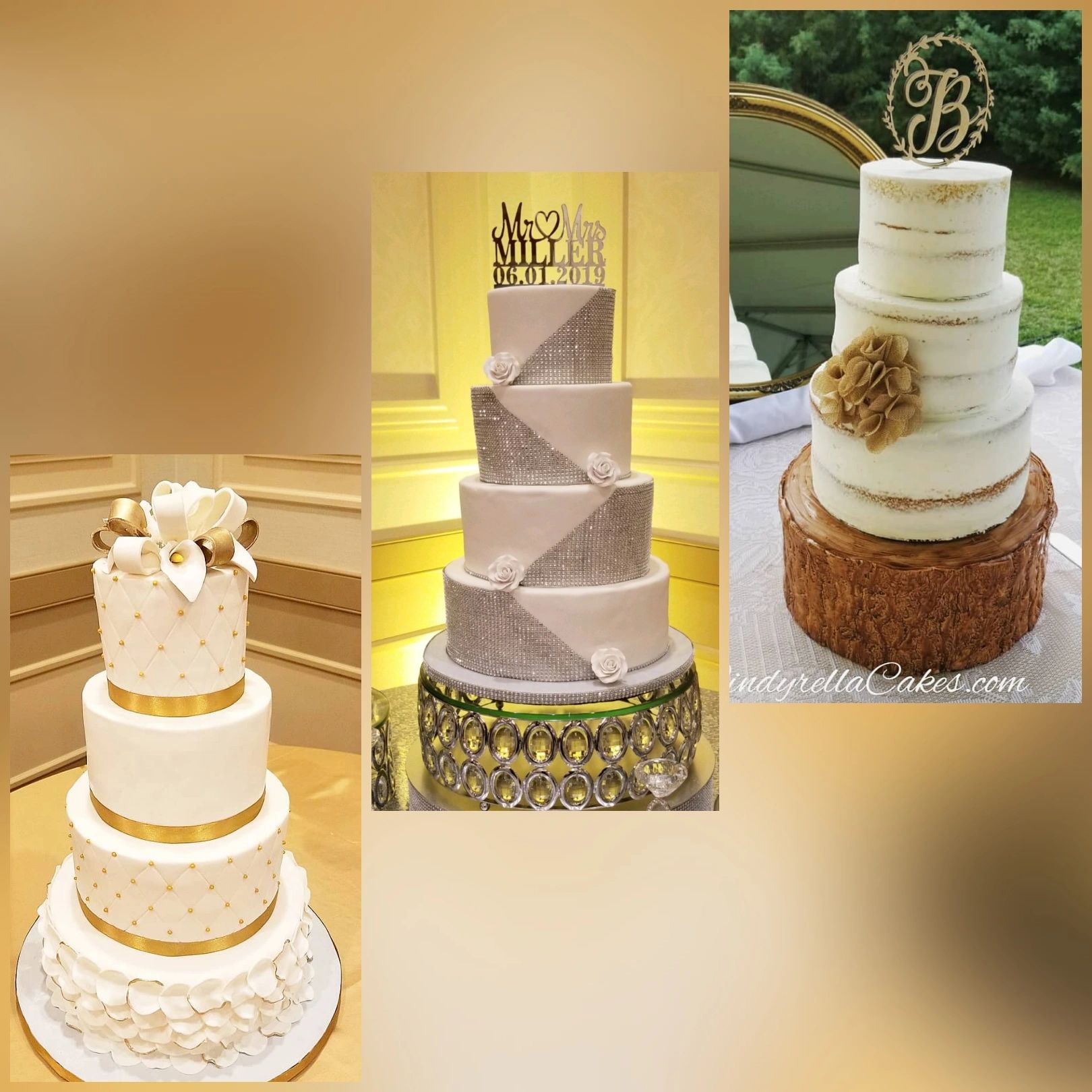 Wedding cakes, cupcakes, cakepops, birthdays
